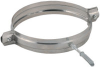 COLLARE INOX PER TUBI VITE E TASSELLO Ø cm.10, pz.2