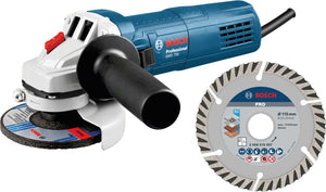 Bosch SMERIGLIATRICE ANGOLARE GWS 750+ DISCO DIAMANTATO OMAGGIO