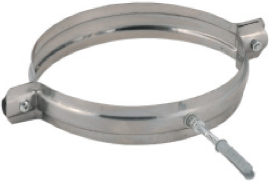 COLLARE INOX PER TUBI VITE E TASSELLO Ø cm.15, pz. 2