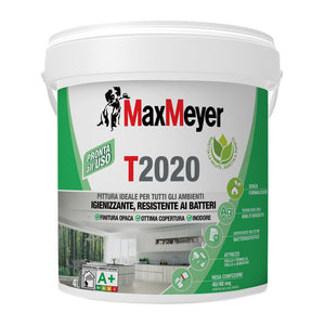 MAX IDROPITTURA T2020 TRASPIRANTE  4 L BIANCO- 1,0 pz
