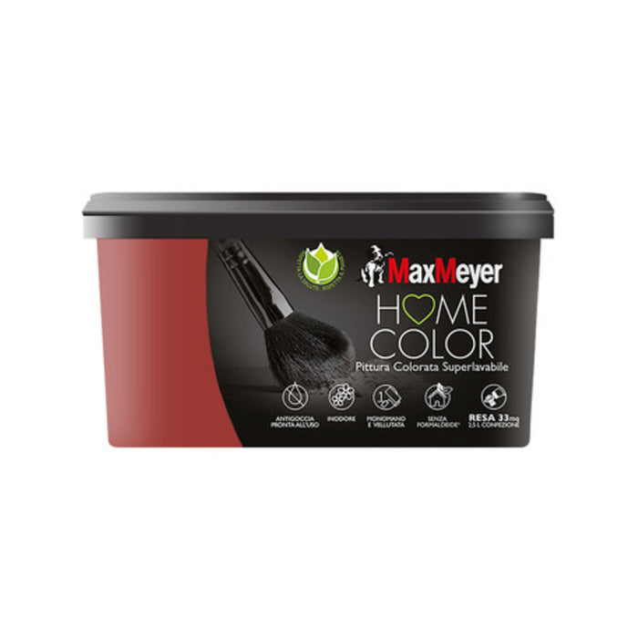 HOME COLOR SUPERLAVABILE LT.2,5 SCARLET- 1,0 pz