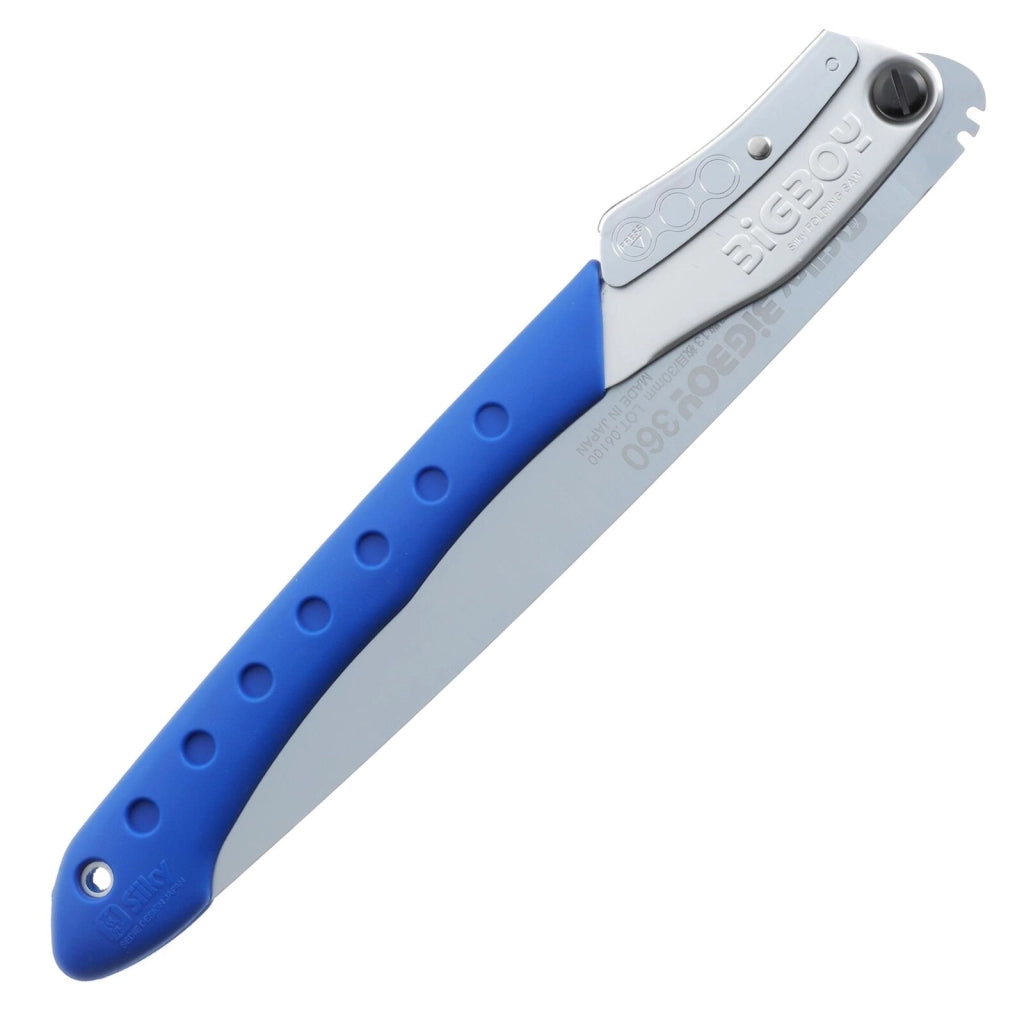 Silky 352-36 Bigboy Sega Pieghevole con Lama in Acciaio SK-4 360 mm 13 denti per 30 mm Manico Blu colore Blu