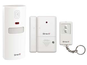 SENSORI WIRELESS DI PRESENZA VOLUMETRICO+PORTE E FINESTRE+TELECOMANDO - 1 pezzi BRAVO