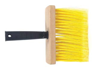 PLAFONCINO SETOLE TAMPICO MANICO LEGNO- - dimensioni mm.160x60x230 - 12 pezzi FEUDO