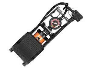 POMPA A PEDALE SINGOLA CON MANOMETRO- - dimensioni mm.287x108 - 1 pezzi ALTE