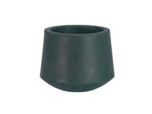 PUNTALE ESTERNO IN GOMMA NERA- - ø mm.18 - 50 pezzi