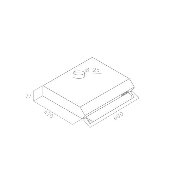 Cappa OCEANIC OCEAHT205B cappa - 60 cm