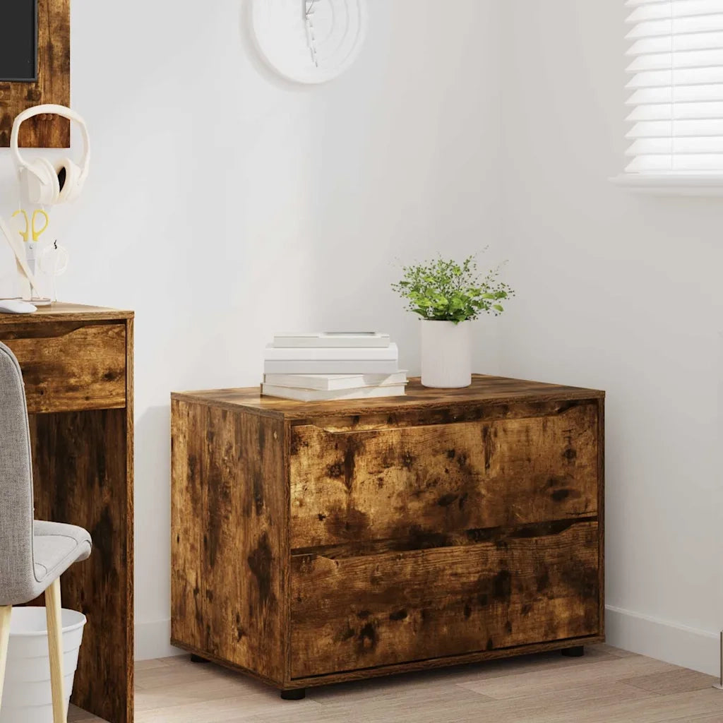 Armadio Rovere fumé 80 x 48 x 57 cm Legno multistrato