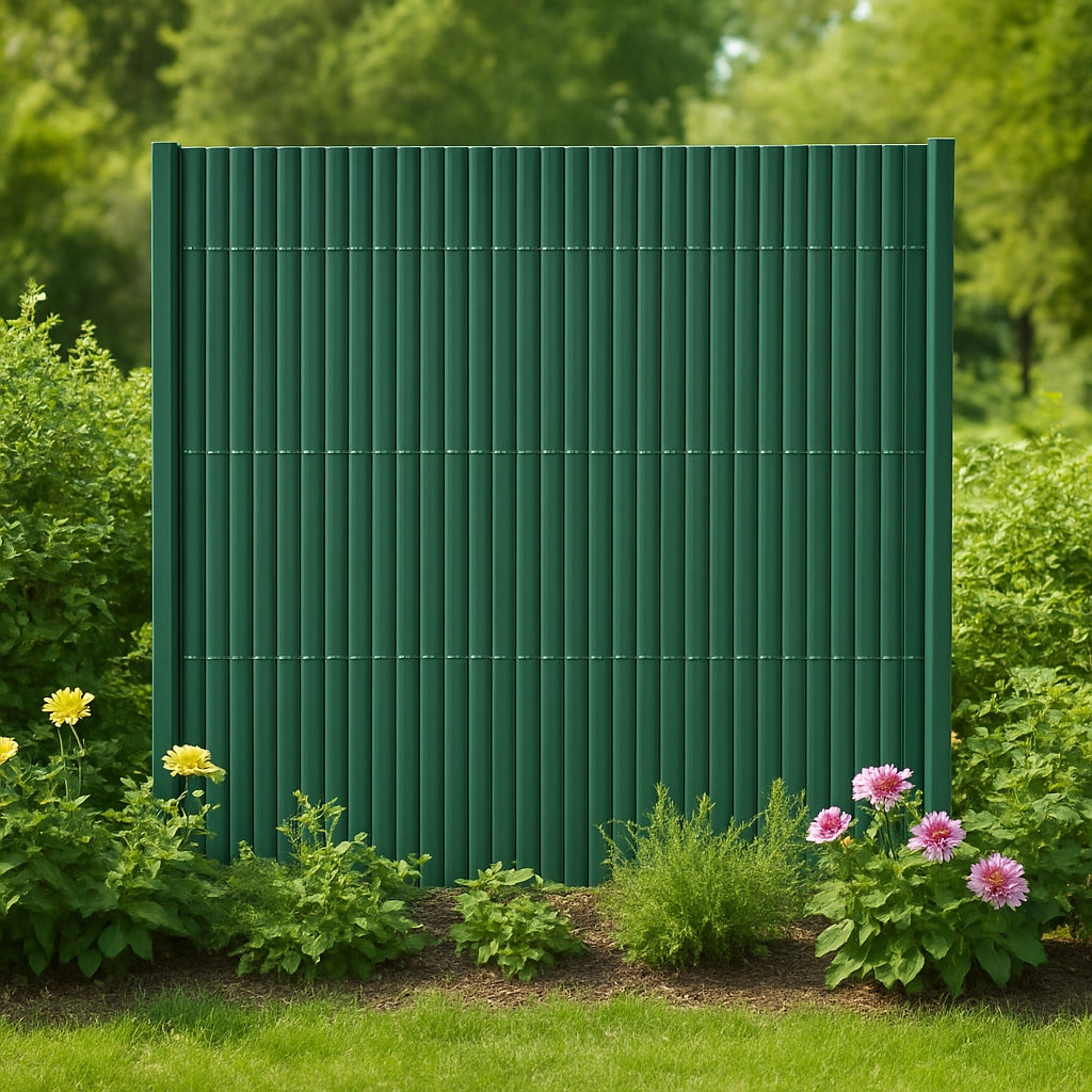ARELLA DOPPIA BAMBOO PVC VERDE CM 300X200H- 2PZ OMBREGGIANTE GIARDINO