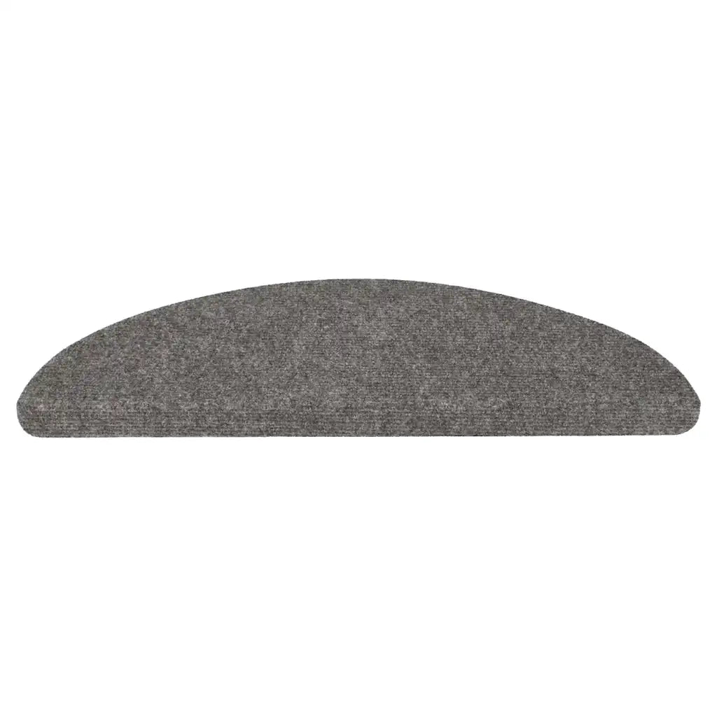 Tappetini Autoadesivi per Scale 30 pz Grigi 56x17x3 cm