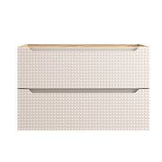 Mobile sottolavabo 90 cm 2 Szuflady Luxor Beige 90 x 57 x 46 cm