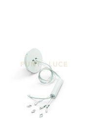 KIT PER SOSPENSIONE BOILER BIANCO H.200CM D. ATTACCO 14CM