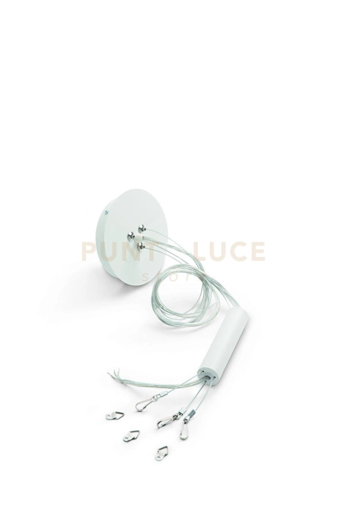 KIT PER SOSPENSIONE BOILER BIANCO H.200CM D. ATTACCO 14CM