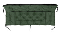 AIO FACTORY Set di cuscini da giardino 180x60x50 cm impermeabile verde