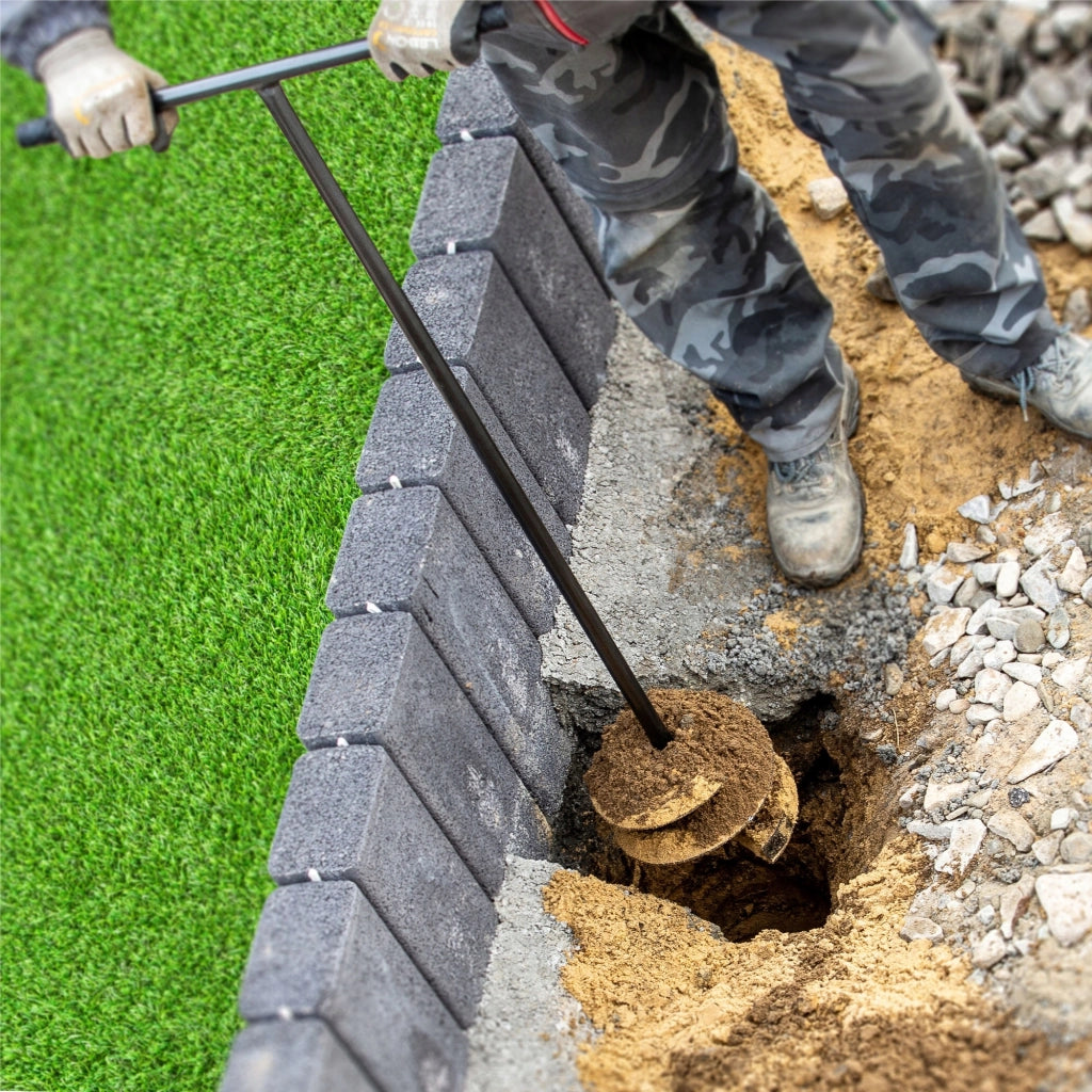 Trivella manuale KADAX per terreno, 20 cm (200 mm)