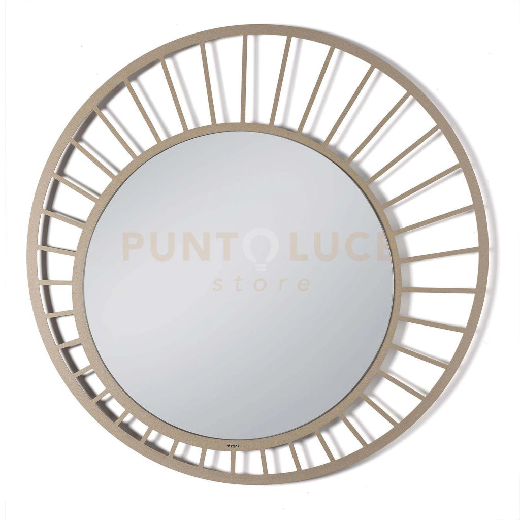 Specchio moderno da parete Ray Beige