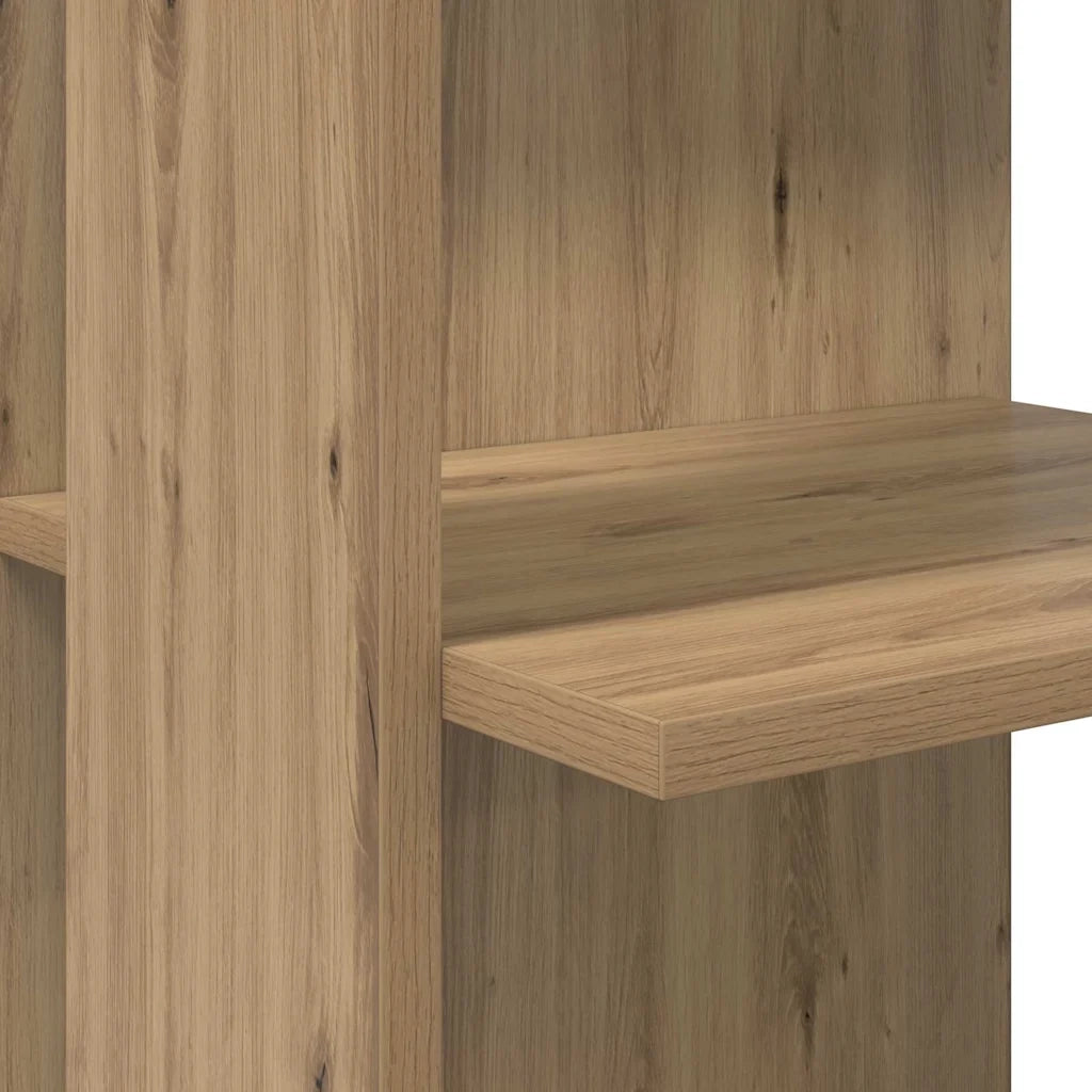 Scrivania ad angolo Rovere artigianale Legno ingegnerizzato 869561
