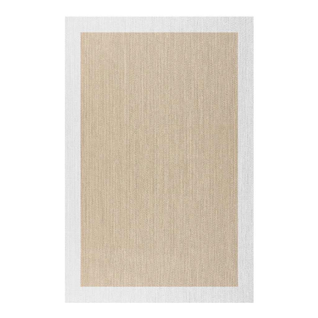 Tappeto vinilico di alta qualità beige bianco 80x150