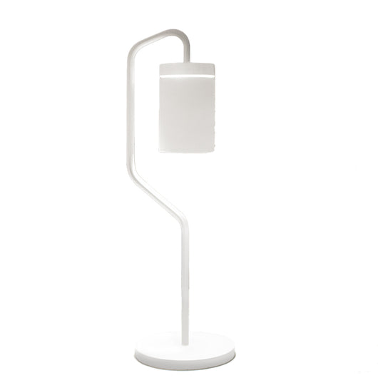 Lampada Tavolo Esterno Moderna Magnet Alluminio Bianco Led 3W 3000K