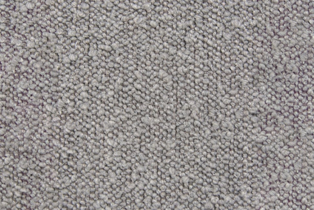 Testiera in tessuto bouclé grigio imbottita L180 cm