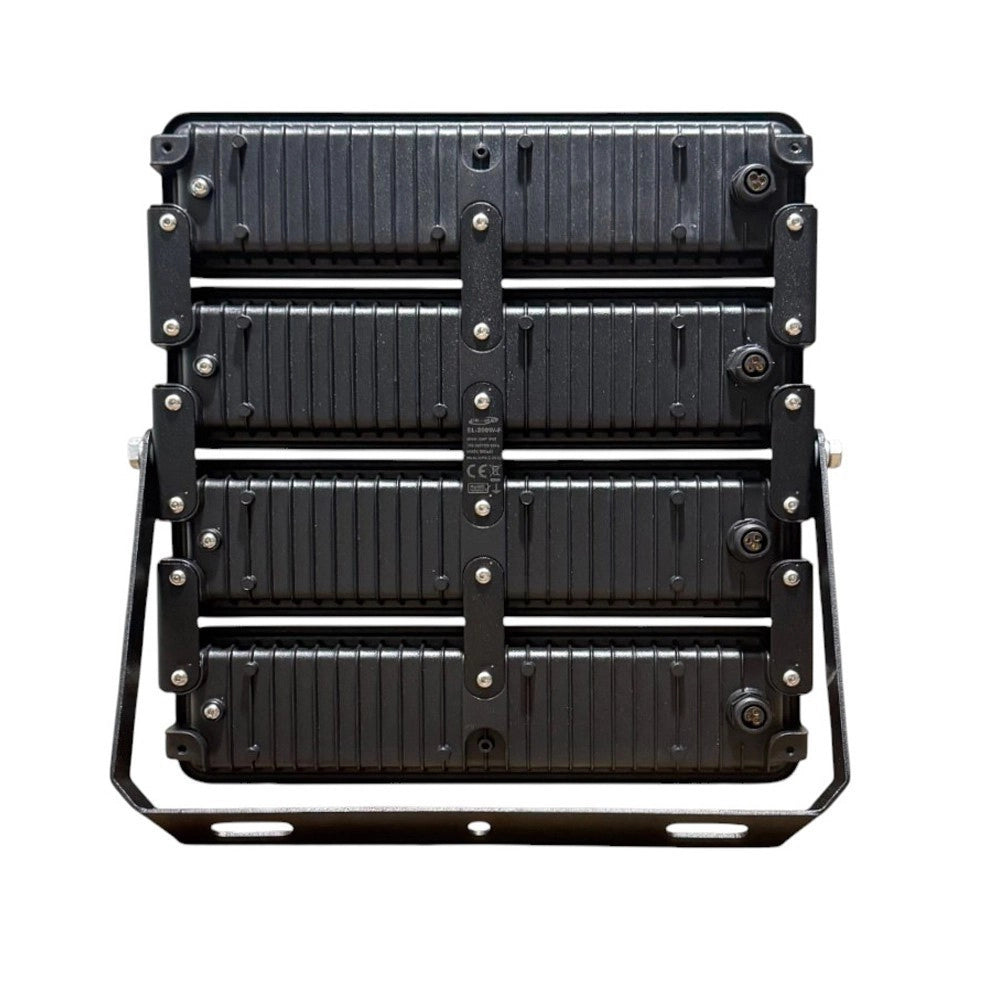 Trade Shop - Faro Led Modulare 200 Watt Nero Proiettore Da Esterno Luce Fredda 6000k Ip65 El-200w-f -