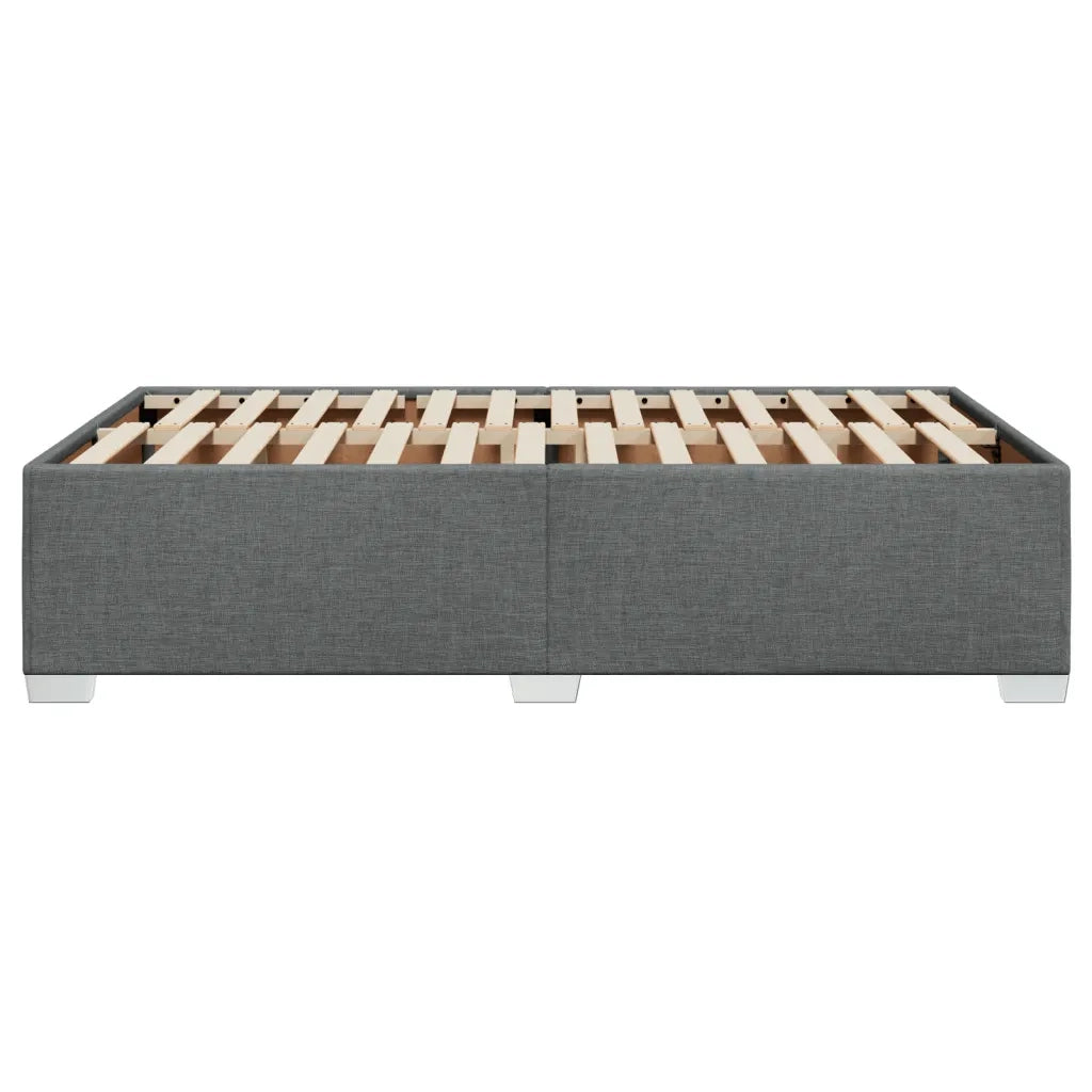 Giroletto senza Materasso Grigio Scuro 120x200 cm Tessuto 3284465