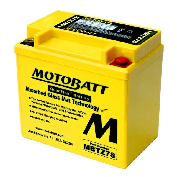 BATTERIA MOTOBATT AGM MBTZ7S 12V 6Ah BQ033
