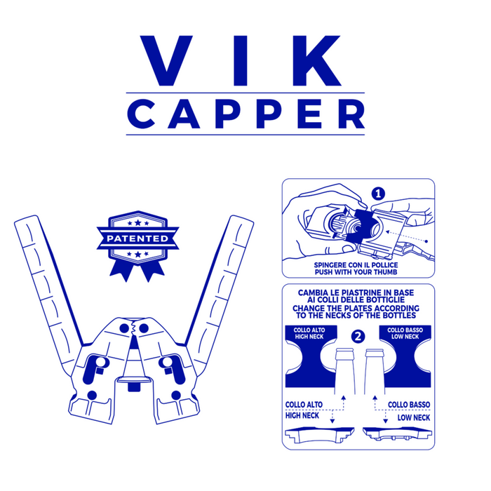 TAPPATRICE PER TAPPI A CORONA diam. 26 mm  - ENOLANDIA