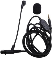 Cavo microfono 1,8 m - Compatibile con Q701/K712/K702/K240/K141/K171 - Con connettore 3,5 mm - Con connettore XLR femminile 3 PIN - Cavo microfono regolabile - Cavo microfono per microfono