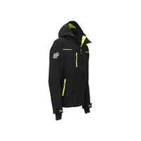 U-Power GIACCA SOFTSHELL SPACE Col. Nero/Giallo  Mis. XL
