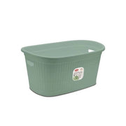 Cesta Bacinella Ovale Domus Green Tea 58 x 38 x 28 cm