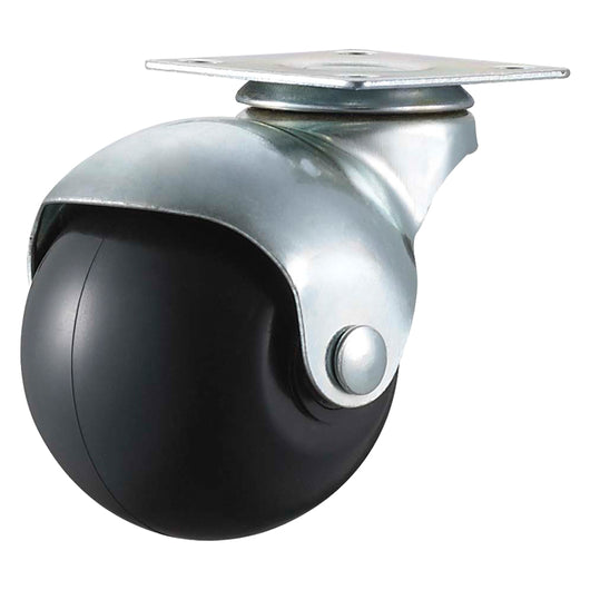 RUOTA PER MOBILI ÃE¸ 50 - piastra mm 38 x 38 - capacitÃE kg 30 - pz 2.  - UNIKO