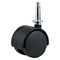 RUOTA PER MOBILI DOPPIA ÃE¸ 50 - perno 10x38 - capacitÃE kg 30 - pz 2 BL  - UNIKO