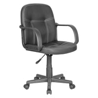 SEDIA DA UFFICIO nero - cm 57 x 58 x h. 83,5-93,5  - KASART