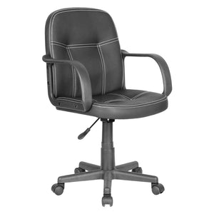 SEDIA DA UFFICIO nero - cm 57 x 58 x h. 83,5-93,5  - KASART