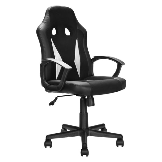 SEDIA DA GAMING nero - cm 60 x 63,5 x h. 98,5 - 108  - KASART