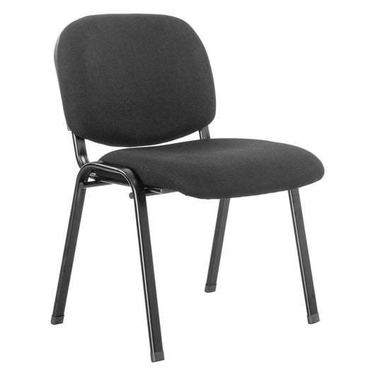 SEDIA DA INTERLOCUTORIA nero - cm 54,5 x 58 x 81,5- 5 pezzi  - KASART