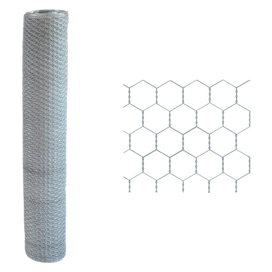 RETE TRIPLA TORSIONE ESAGONALE 25 x 3 Filo Ø mm. 0,8 - H. cm 200 x mt. 25  - SIDEX