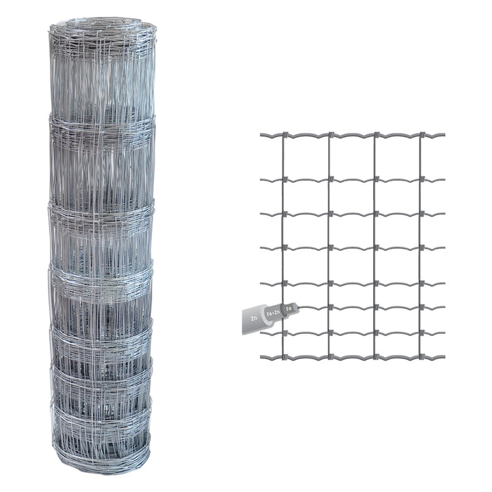 RETE PASTORALE 140/11/15 Filo Ø mm. 1,8/2,2 - H. cm 140 x mt. 50  - SIDEX