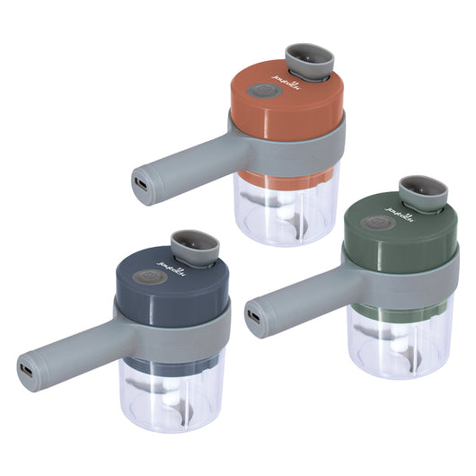 TRITATUTTO GRATTUGIA RICARICABILE 3 IN 1 15 W - contenitore ml 250  - JOYTECK