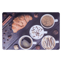 TOVAGLIETTA AMERICANA PER TAVOLI cm. 43 x 27 - 'foglie' fantasie assortite- 12 pezzi  - BricoGo