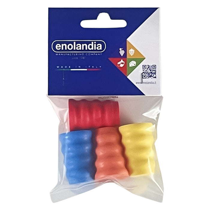 TAPPI ONDA TAPPOTUTTO cf. 4 pz - col. assortite  - ENOLANDIA