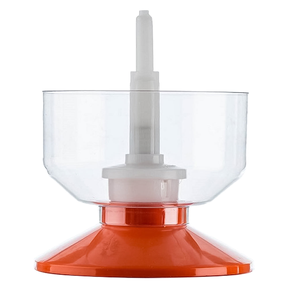 AVVINATORE 'LUX' vaschetta trasparente - rosso  - ENOLANDIA