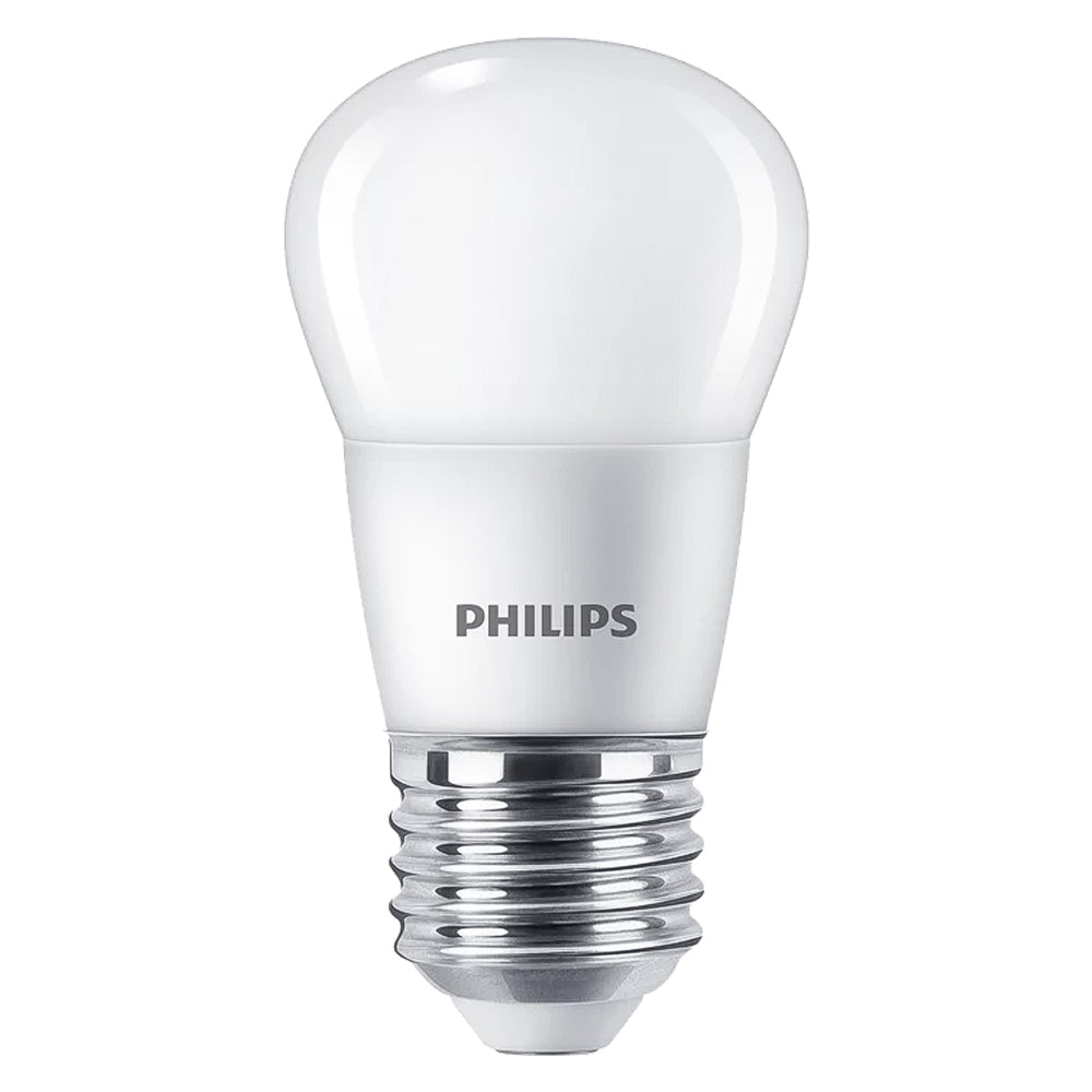 LAMPADA A LED 'SFERA' CALDA 2700K 4,3 W=40W E27 - 470 lm- 4 pezzi  - PHILIPS
