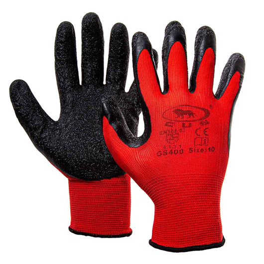 GUANTI IN LATTICE 'GS400' Tg. 8 (M)- 12 coppia  - BricoGo