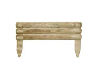 STECCATO ORIZZONTALE 3 ASSI IN PINO IMPREGNATO- - cm.55x30/15h. - 5 pezzi