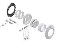 DEFENDER MECCANICO 4280 MECDEF CROMO SATINATO- - ø mm.46x20h. - interasse mm.38 - 1 pezzi SECUREMME