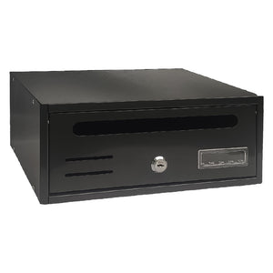 CASSETTA POSTALE SINGOLA ORIZZONTALE 1 posti - antracite - cm. 30x17,5x H. 12  - KASART