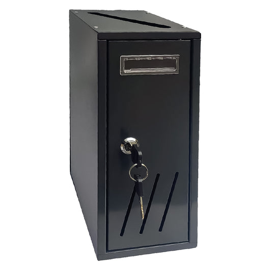 CASSETTA POSTALE SINGOLA VERTICALE 1 posto - antracite - cm. 12x17,5x H. 30  - KASART