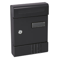 CASSETTA POSTALE 'JASMINE SMALL' cm 20,5x6,5x h 29 - color antracite  - KASART